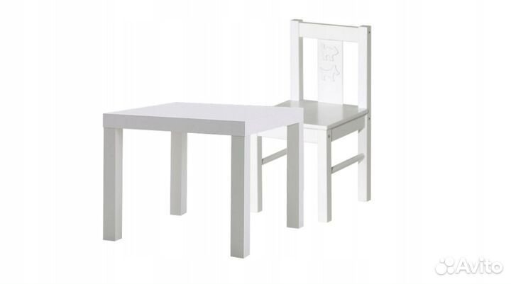 Детский стол и стул IKEA сундвик