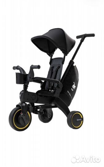 Трехколесный велосипед с ручкой