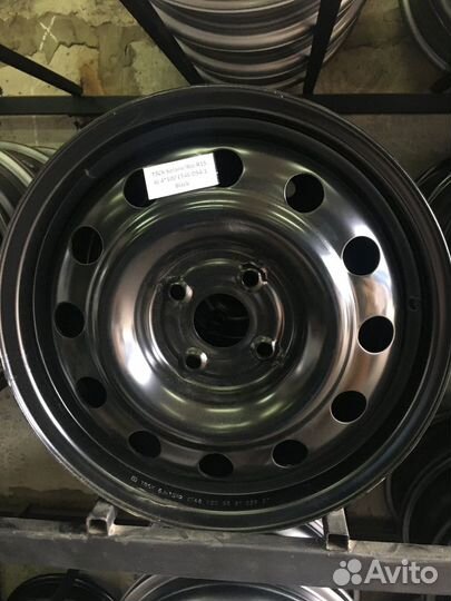 Диски штампованные Hyundai Solaris/Kia Rio R15