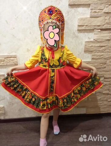 Народный костюм с кокошником