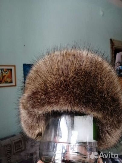 Мужская шапка ушанка