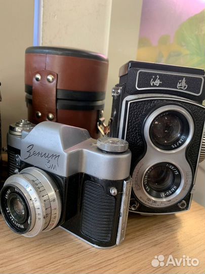 Плёночный фотоаппараты лот