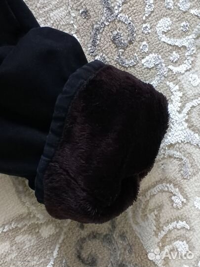 Теплые брюки для девочки, мальчика 128