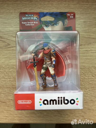 Amiibo Super Smash Bros Ike Айк #24 Nintendo Новая