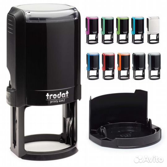Печать на автоматической оснастке trodat