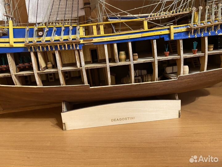 Корабль с журналов Deagostini