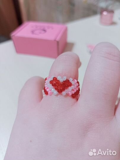 Колечки из бисера