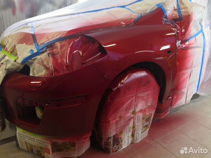 Покраска полировка керамика