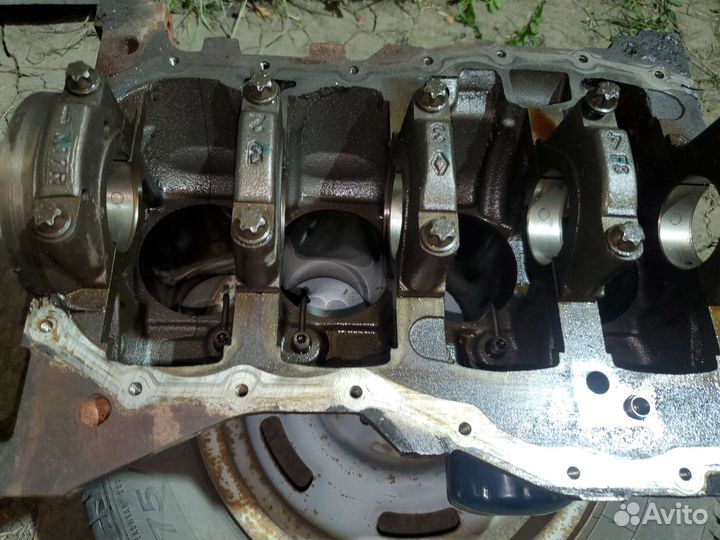 Мотор на renault logan 1.6 16 кл