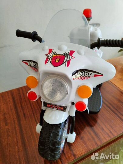 Детский мотоцикл на аккумуляторе бу