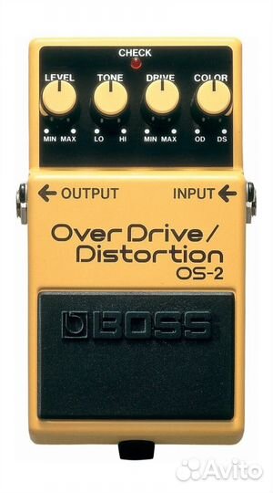Boss Педаль OS-2 с эффектами Overdrive/Distortion