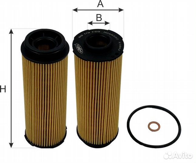 OG179ECO Фильтр масляный