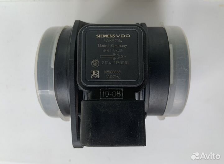 Датчик массового расхода воздуха(дмрв) ваз 2107