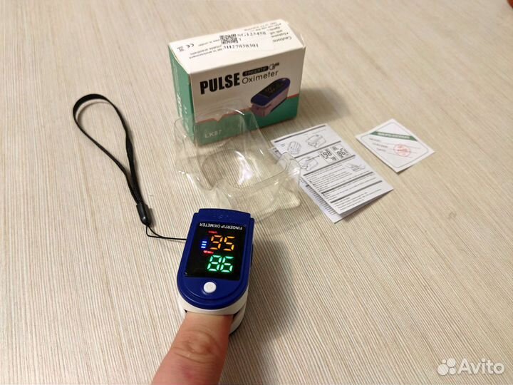 Пульсоксиметр новый