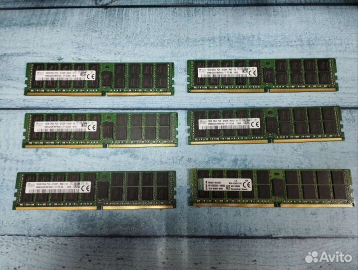 Серверная оперативная память 16гб ддр4 2133Mhz