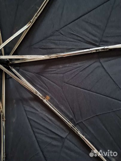 Зонт черный б/у