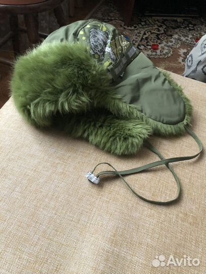 Шапка ушанка детская