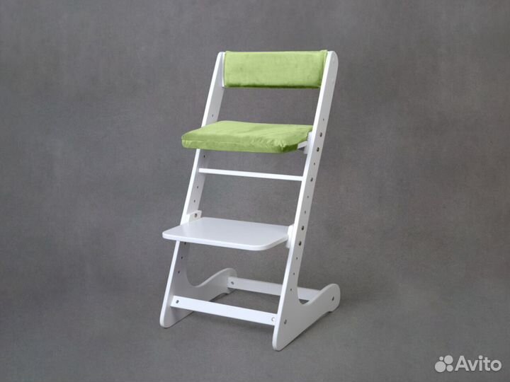 Белый растущий стул