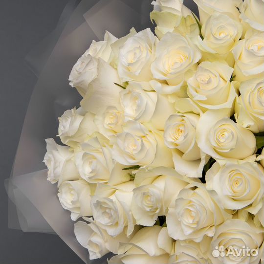 Букет из белых роз