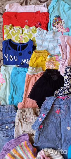 Вещи пакетом для девочки от 9 до 12 месяцев