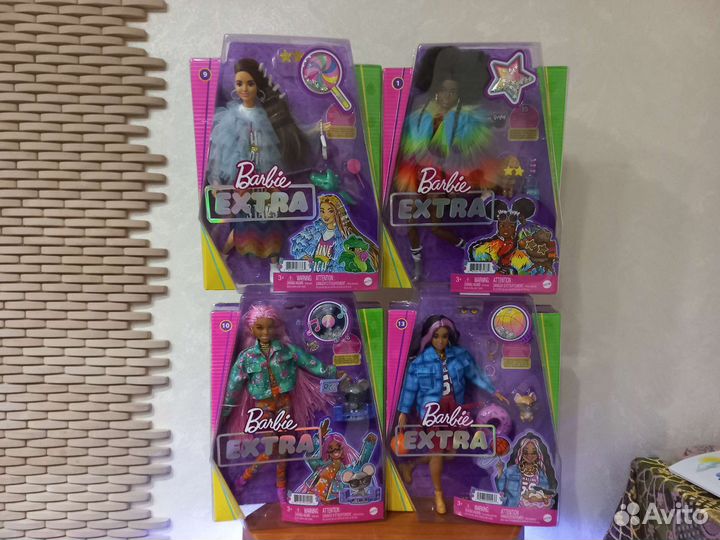 Новая барби extra 9, 10, 12, 13