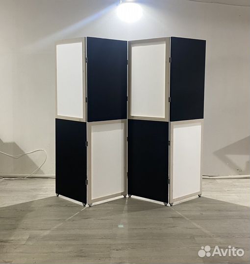 Ширма перегородка на колёсиках