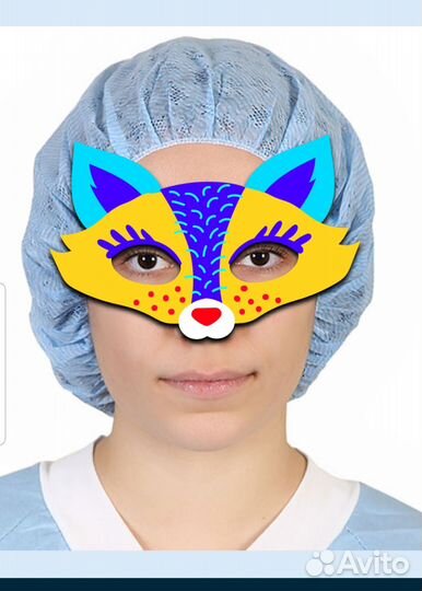 Шапочка медицинская одноразовая 