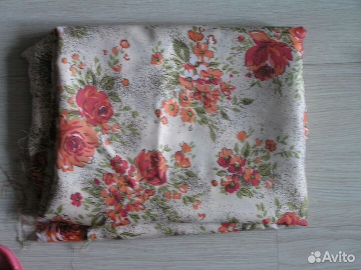 Шелк отрезы