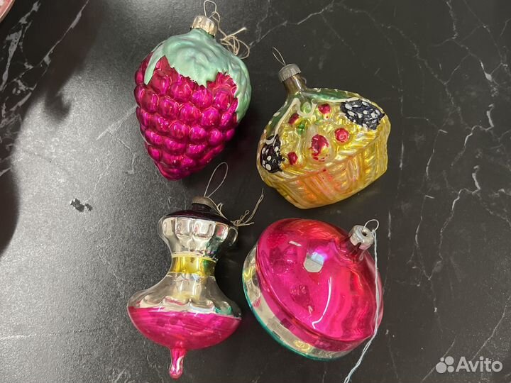 Елочные игрушки СССР