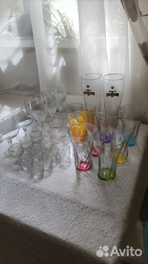 Посуда (стаканы, фужеры, рюмки)