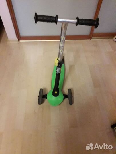 Самокат детский трехколесный бу