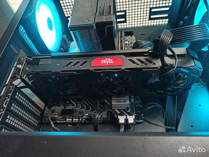 Видеокарта rx 570 4gb red devil