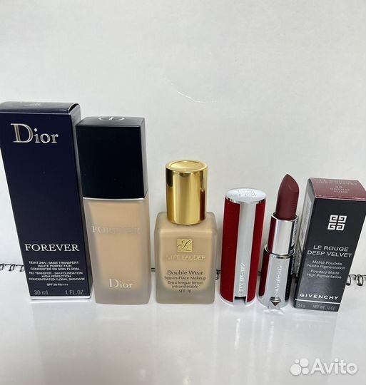 Косметика Dior, Givenchy, Estee Lauder