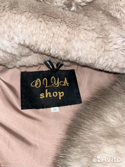 Парка с натуральным мехом
