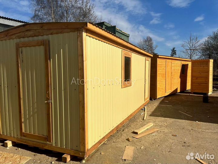 Бытовка для дачи привезем за 6 часов