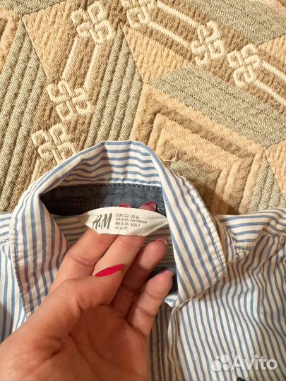 Рубашка белая 122 hm