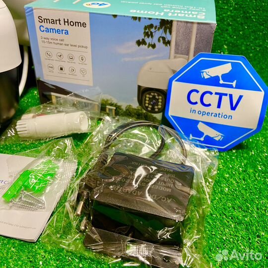 Камера видеонаблюдения уличная с симкартой 4 g