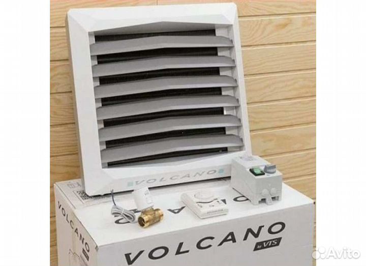Тепловентиляторы водяные Volcano разной мощности