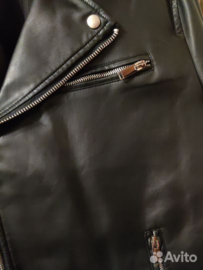 Косуха мужская zara экокожа