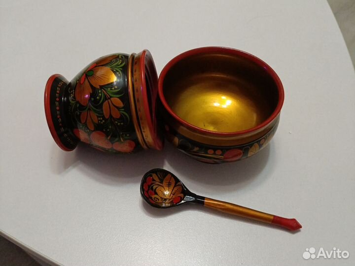 Посуда хохлома