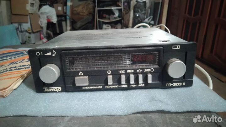 Автомобильный радиоприемник Тонар рп 303А