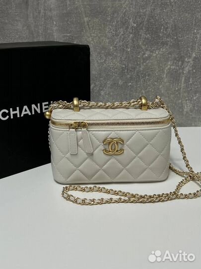 Клатч натуральная кожа chanel
