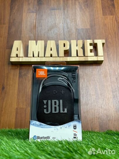 Беспроводная колонка JBL Clip 4 Black