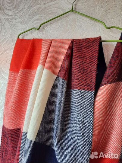 Палантин шарф теплый