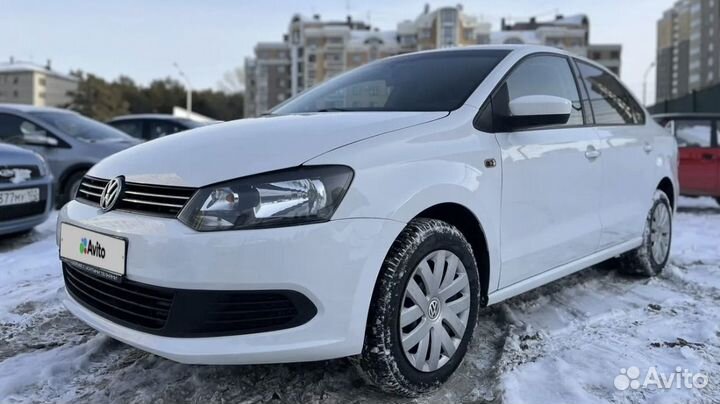 Volkswagen Polo 1.6 AT, 2015, 118 742 км