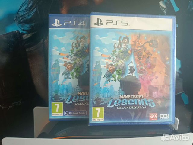 Minecraft Legends Deluхе ps4/ps5 (новый)