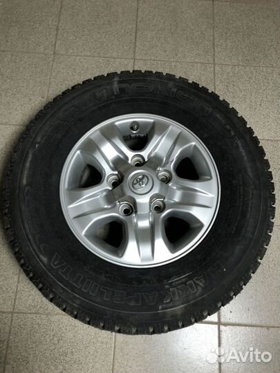 Диски Toyota lc100vx R16 ET60