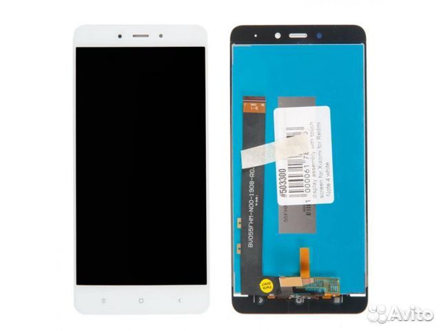 Дисплей для Xiaomi Redmi Note 4+тачскрин (белый) o