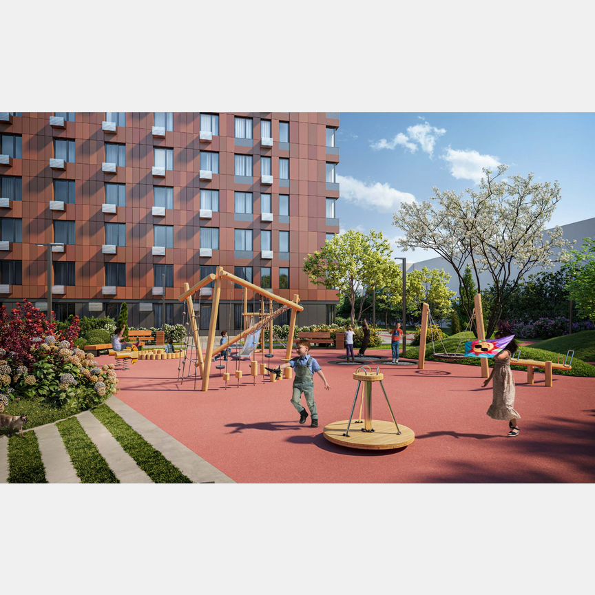 1-к. апартаменты, 42 м², 7/9 эт.