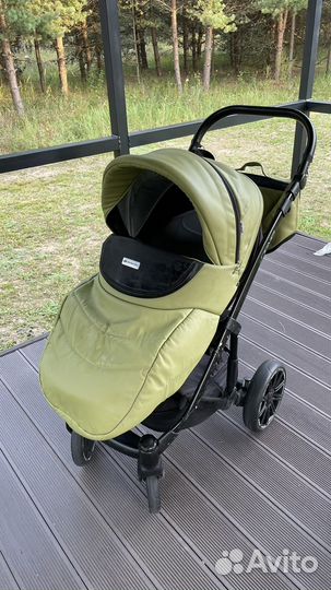 Коляска 2 в 1 эко кожа Rico